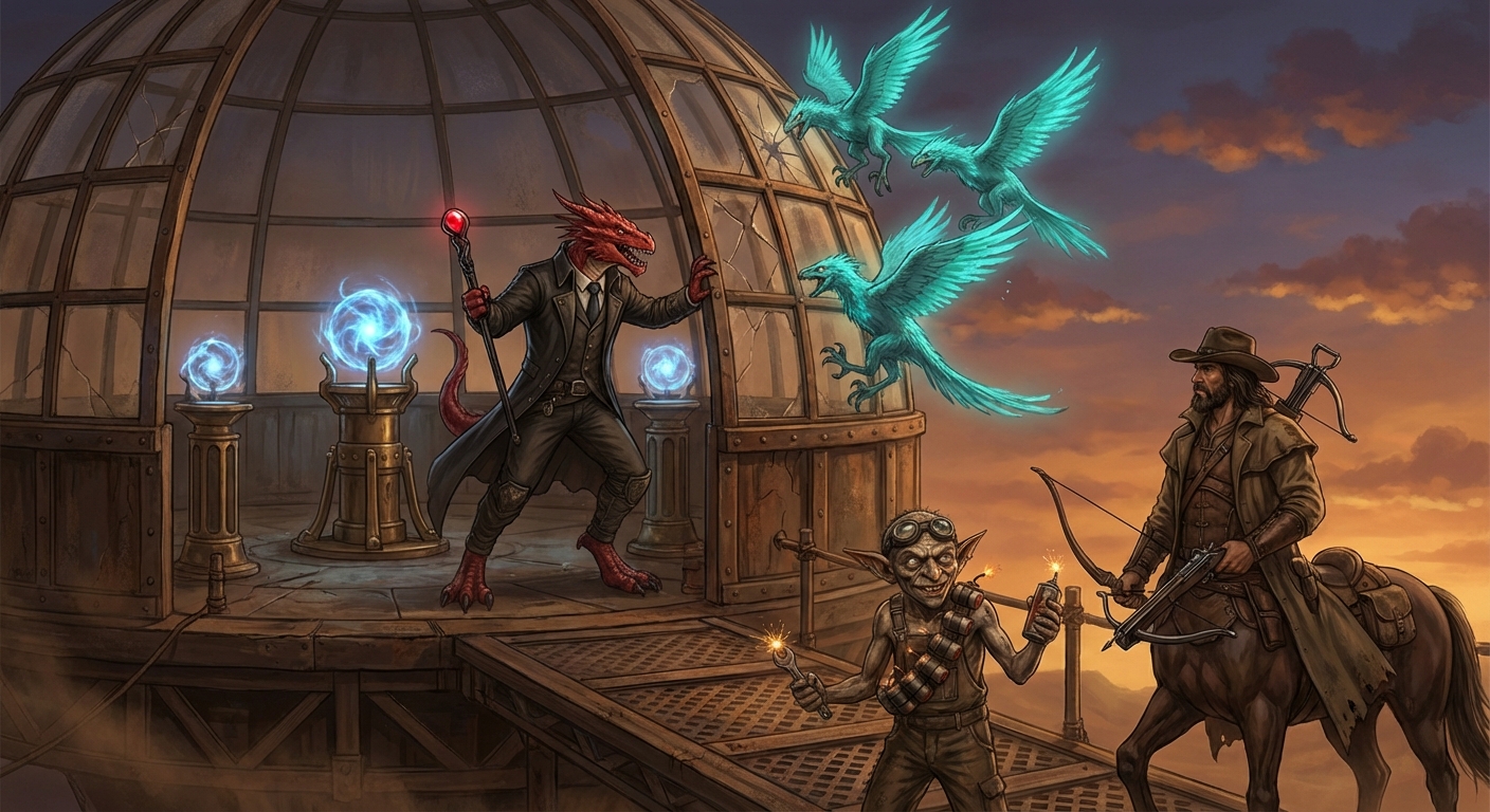 Raptor Ambush at Observation Dome