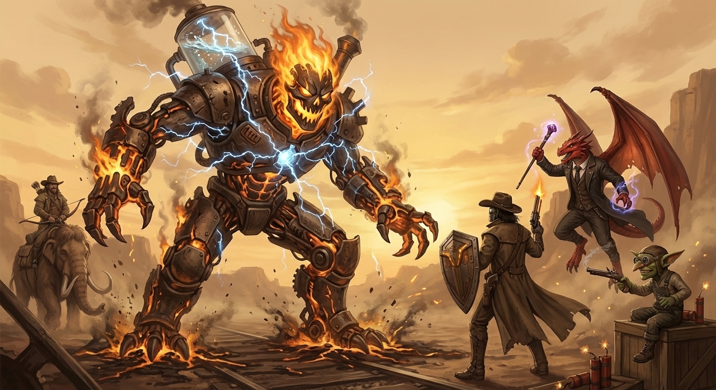 Fighting the Three Elementals